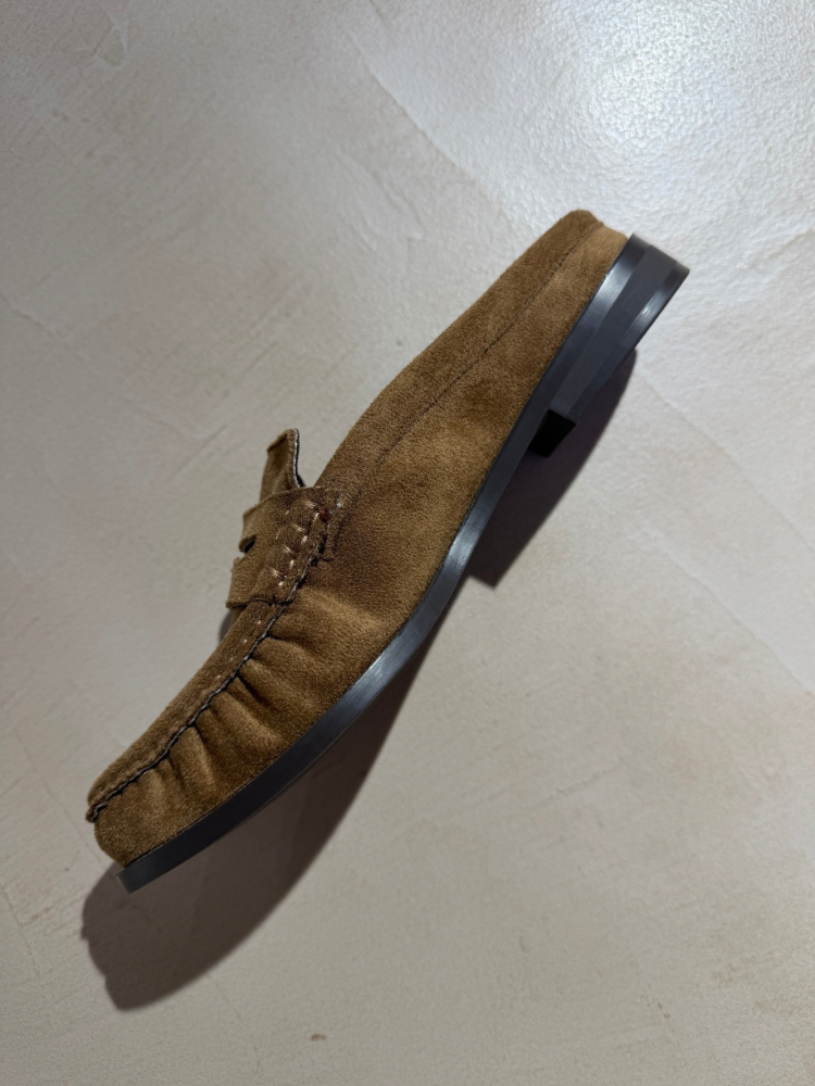 Mules camel effet Suède pour femme - French retailers