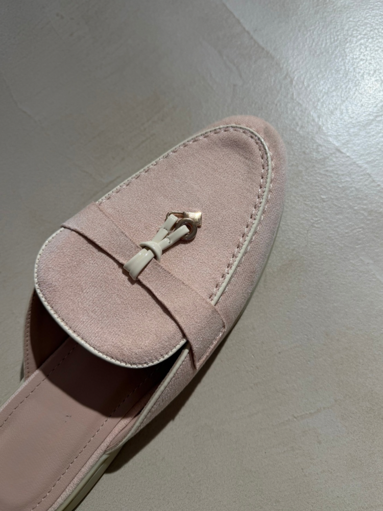 Mules rose clair - French retailers | Nîmes & Avignon
