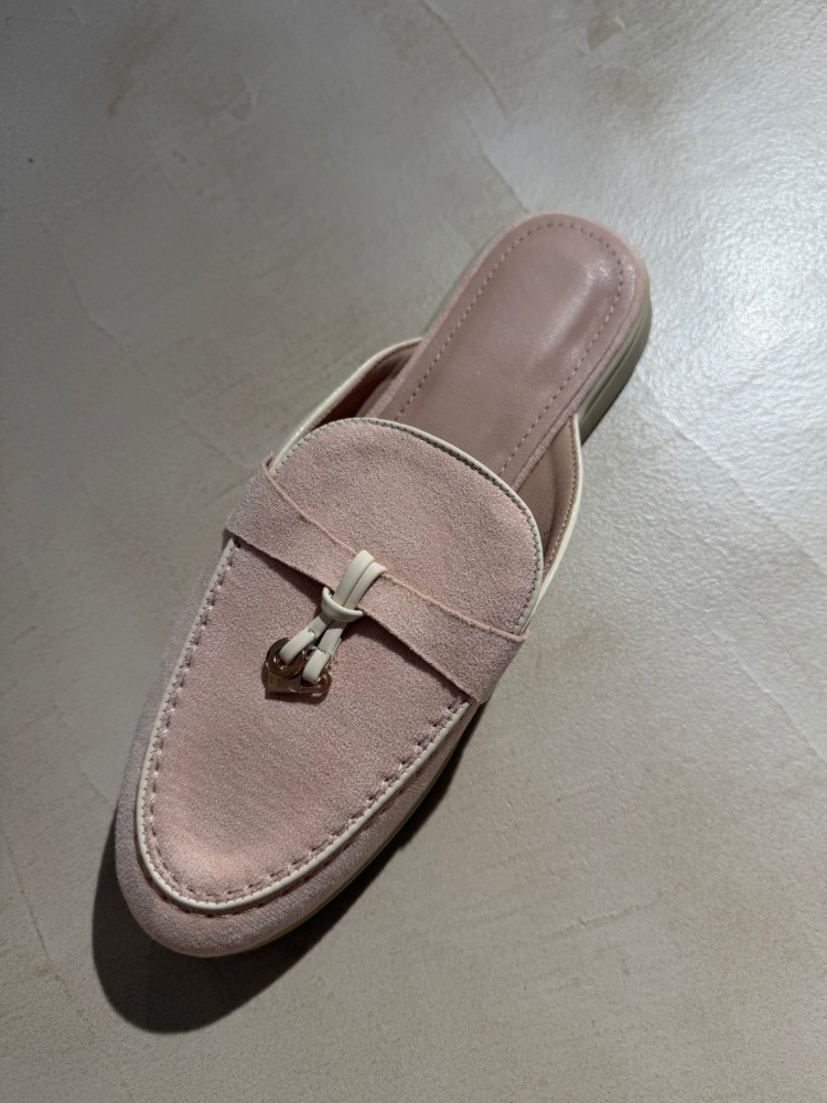 Mules rose clair - French retailers | Nîmes & Avignon