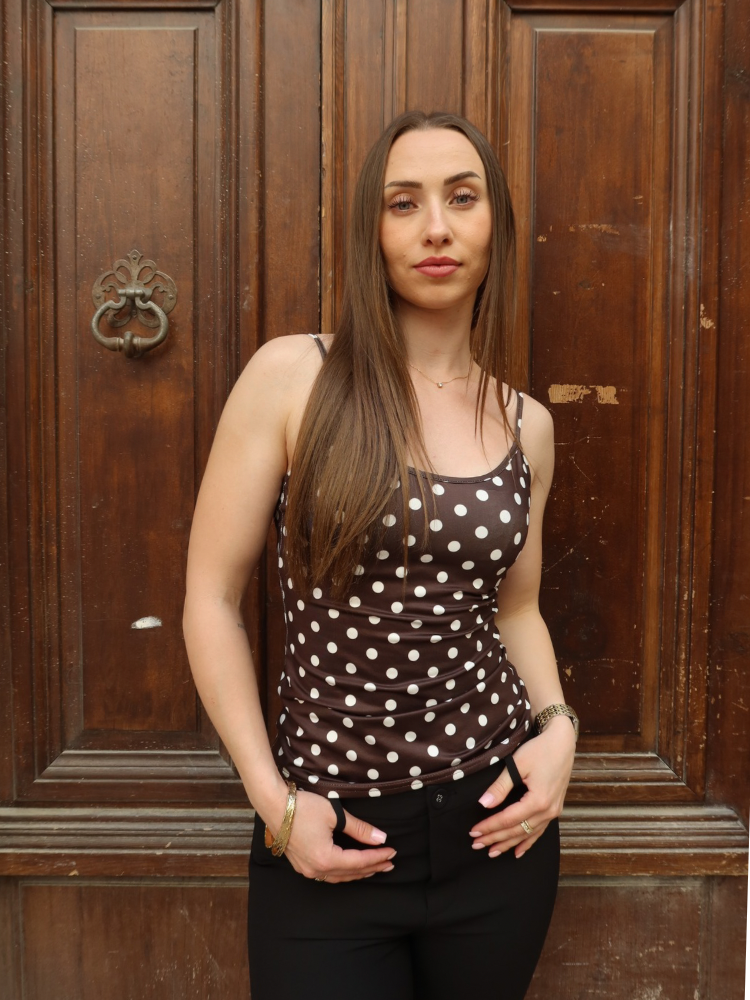 Top à pois - Sun vibes