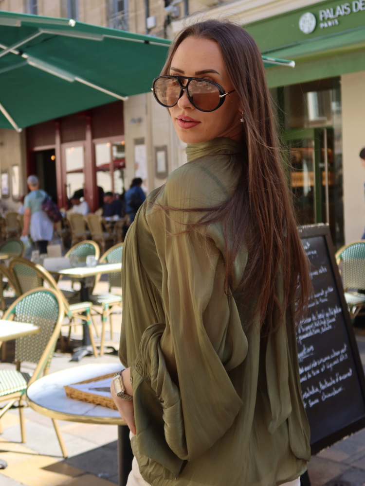 Blouse irisée - French retailers