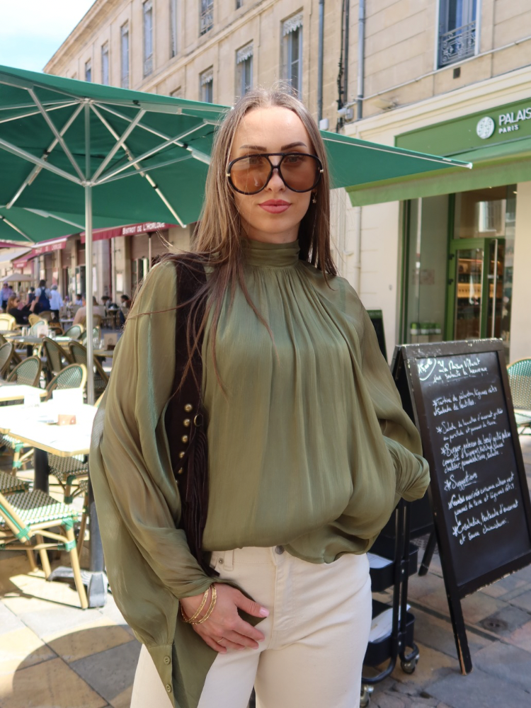 Blouse irisée - French retailers