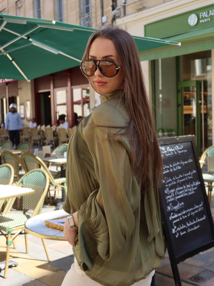 Blouse irisée - French retailers