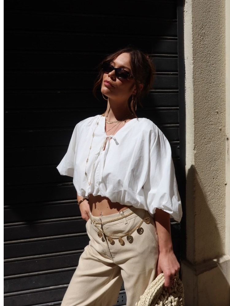 Blouse blanche pour femme - French retailers