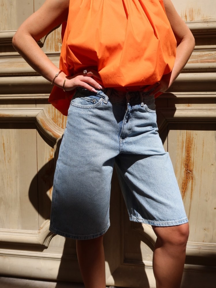 Bermuda en jean light - Sun vibes