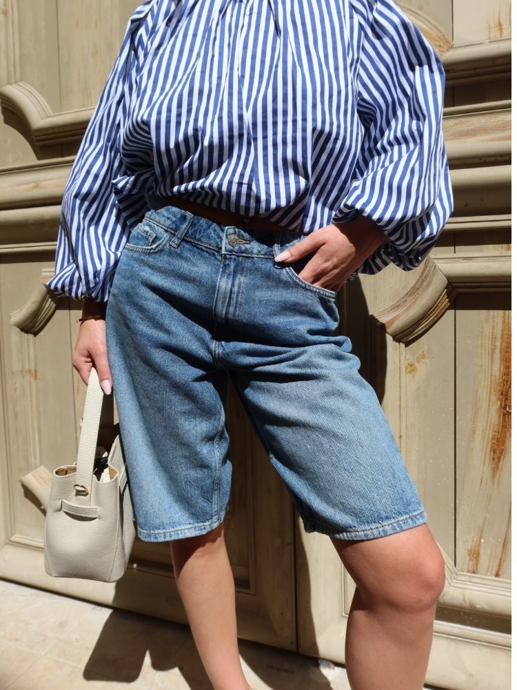 Bermuda en jean - French retailers