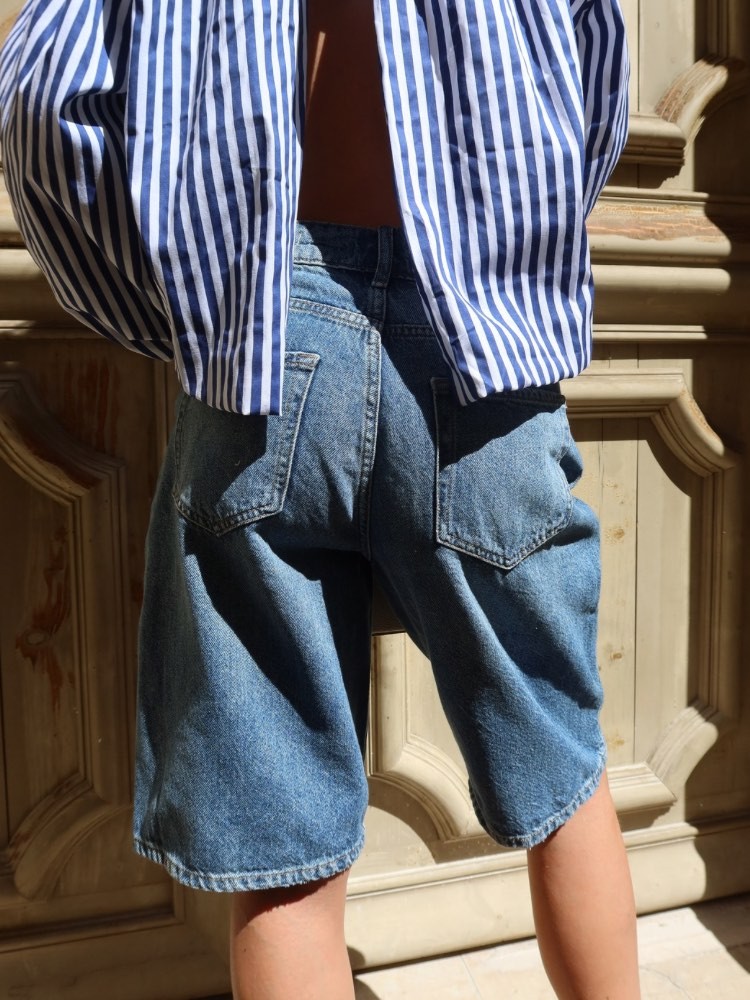 Bermuda en jean - French retailers