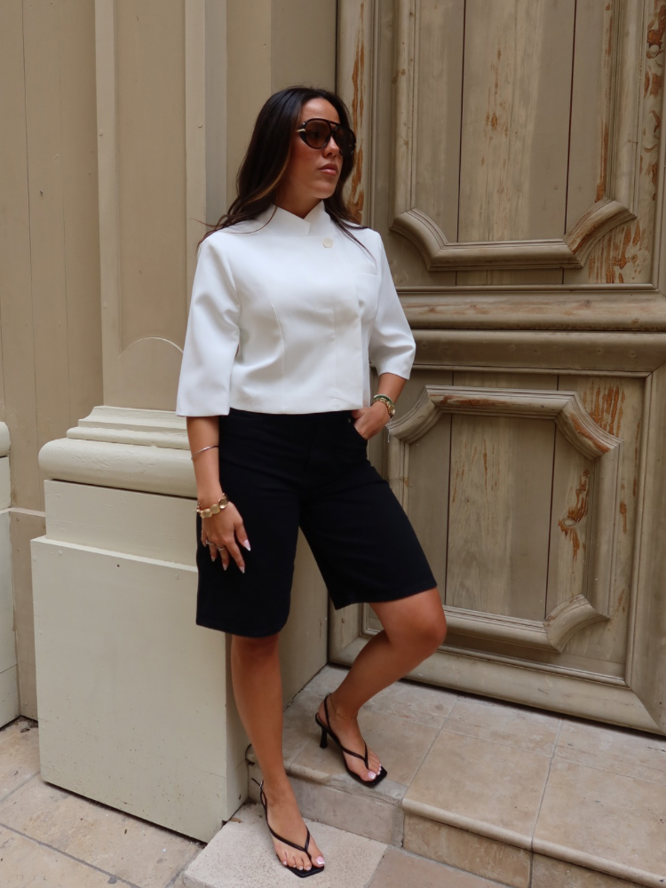 Blazer crop top - French retailers | Nîmes & Avignon