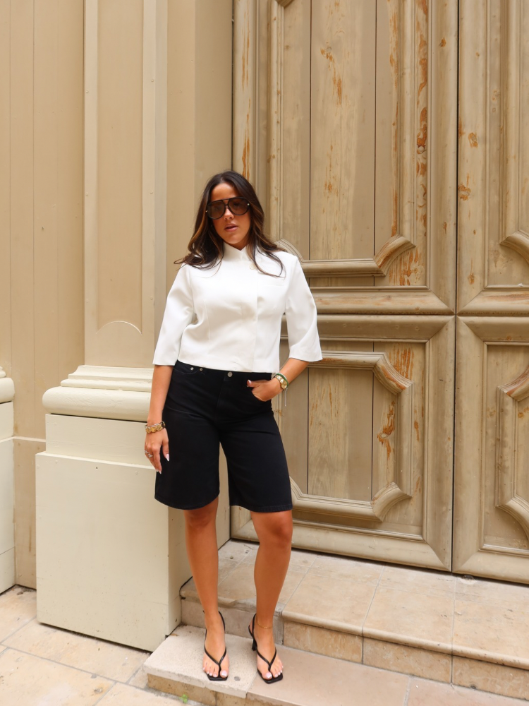 Blazer crop top - French retailers | Nîmes & Avignon