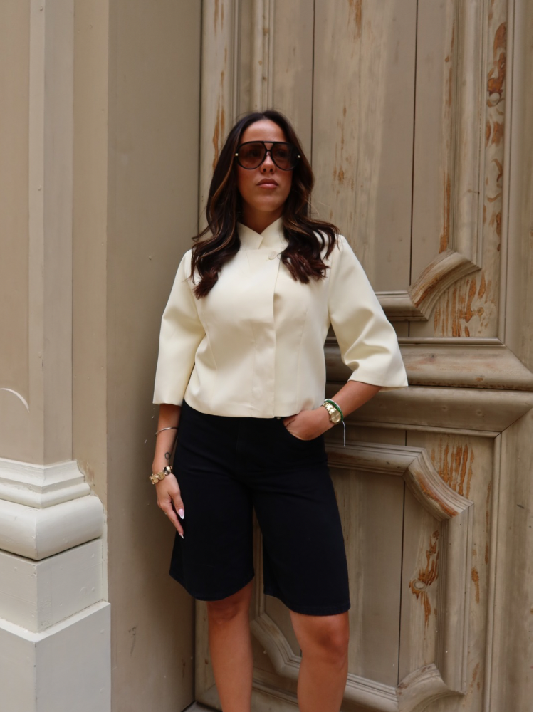 Blazer crop top - French retailers | Nîmes & Avignon