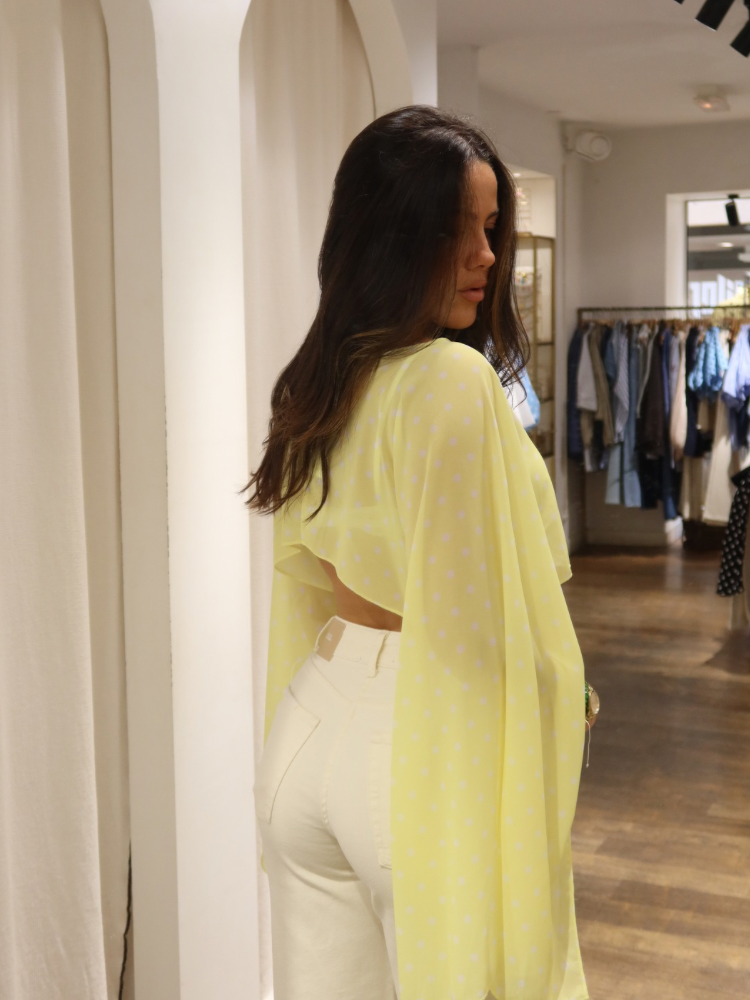 Cape en mesh à pois - French retailers | Nîmes et Avignon