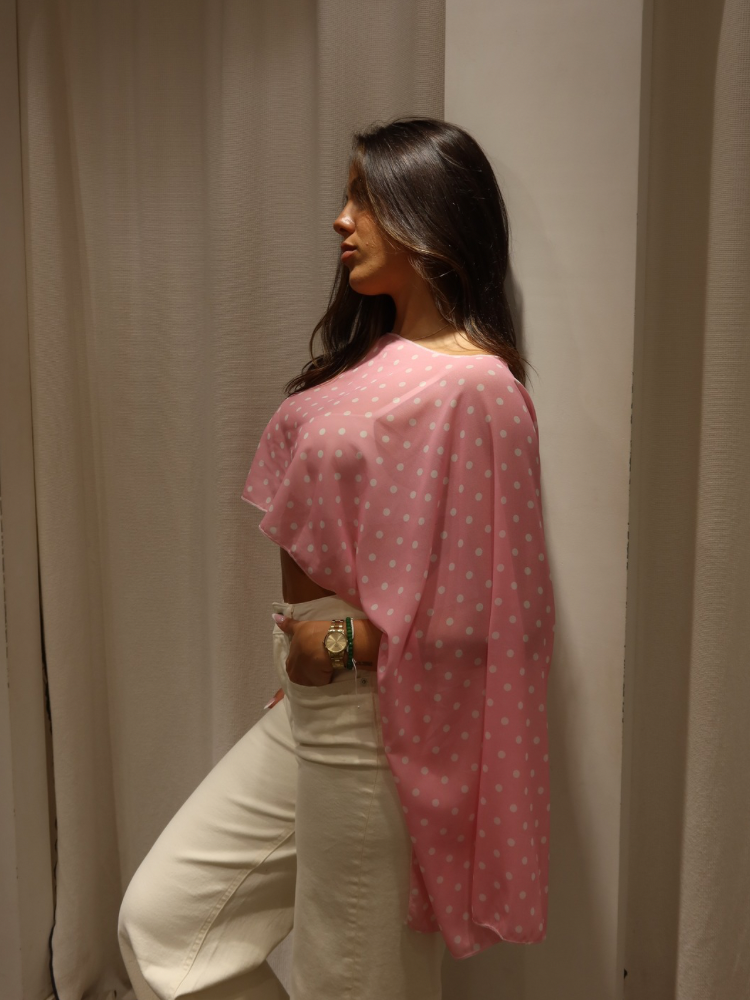 Cape en mesh à pois - French retailers | Nîmes et Avignon