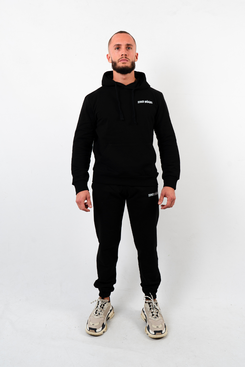 hoodie French Retailers black noir sweat capuche homme