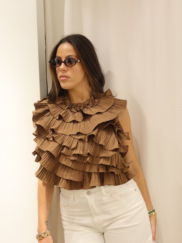 Top volants dos nu - French retailers | Nimes & Avignon