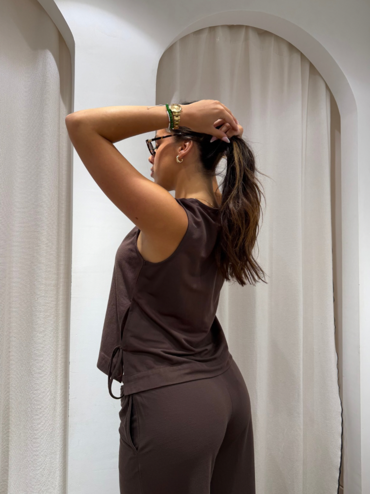Top fluide marron - French retailers | Nîmes & Avignon