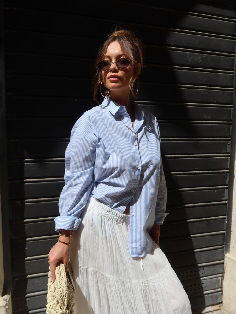 Chemise cœur dos nu - Sun vibes