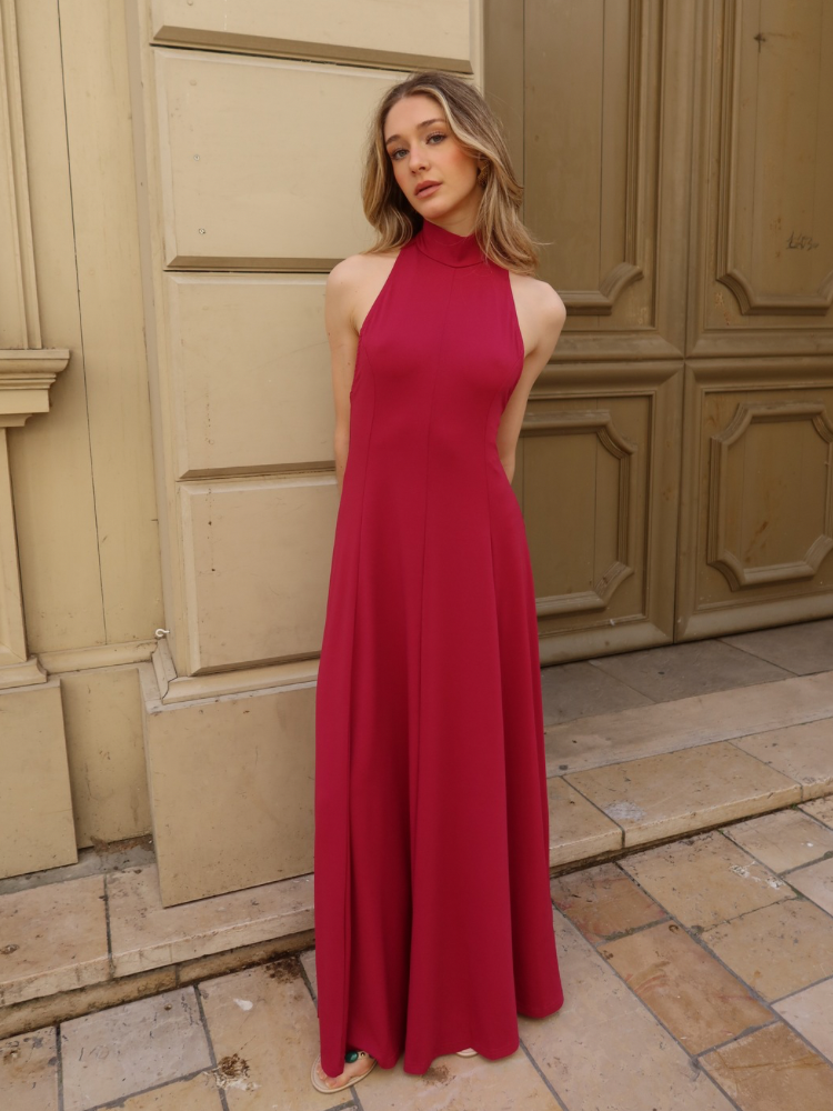 Robe longue dos nu - French retailers