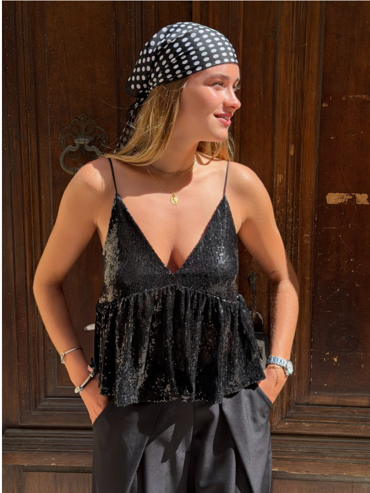 Top à sequins - Sun vibes