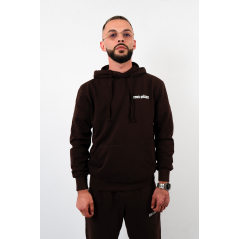 hoodie homme brown capuche sweat mixte