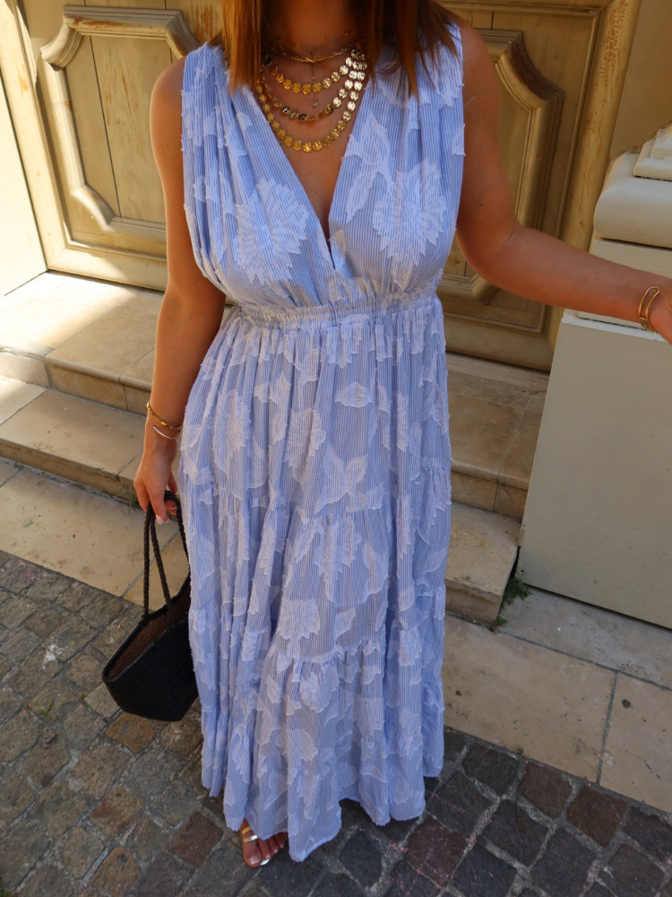 Robe longue Plume - Sunny