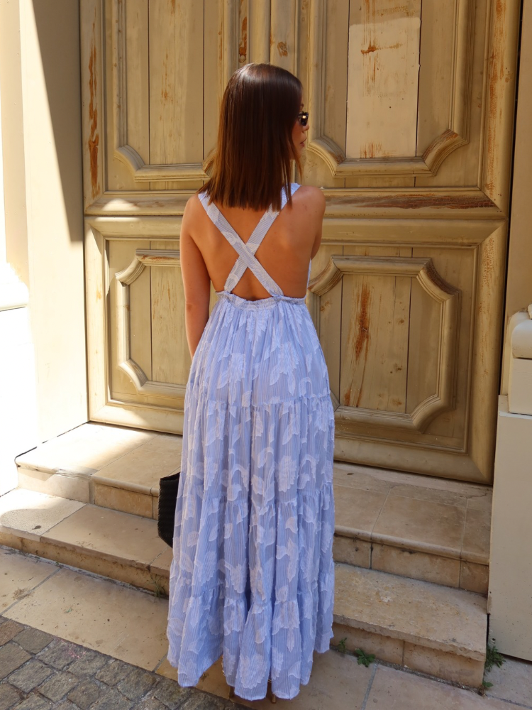 Robe longue Plume - Sunny