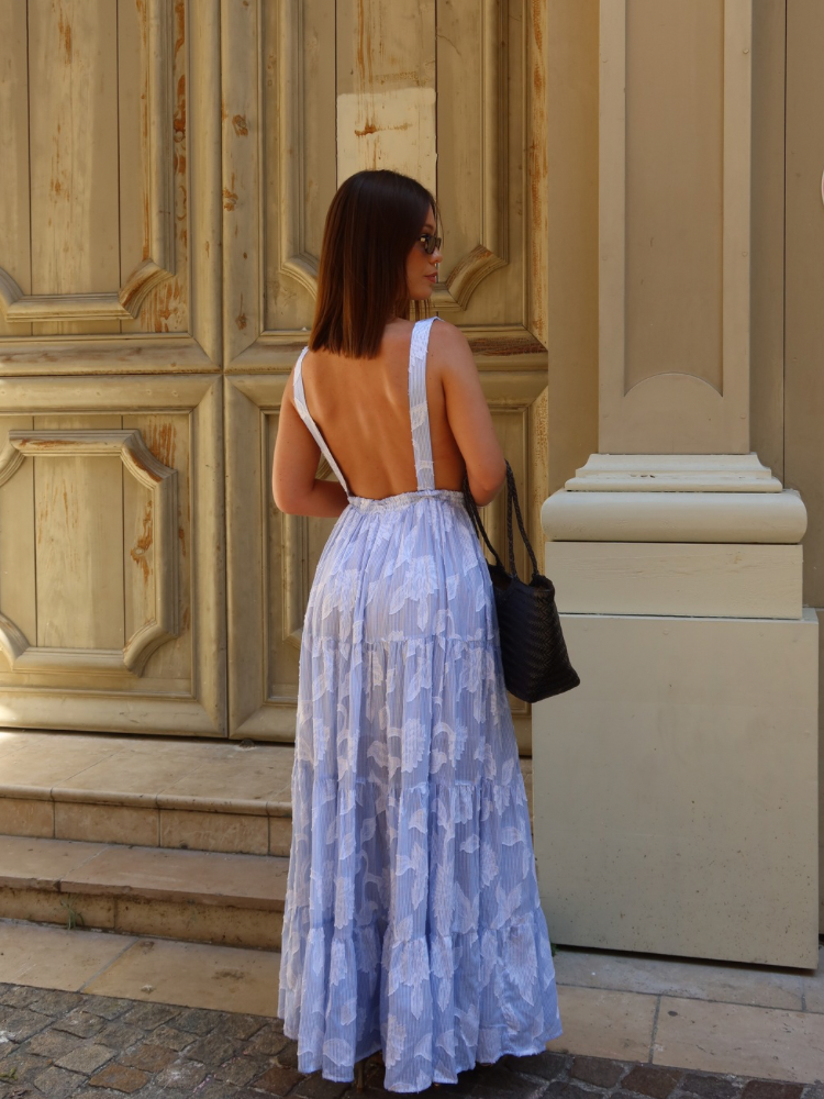 Robe longue Plume - Sunny